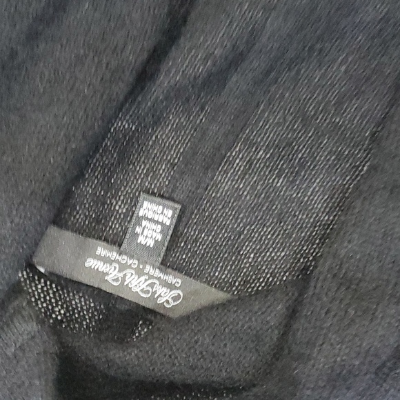 Cashmere sweater saks 5th avenue open cardigan - Picture 2 of 5